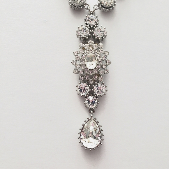 Nicole Miller RARE Crystal Necklace Social Occasion - Picture 8 of 8